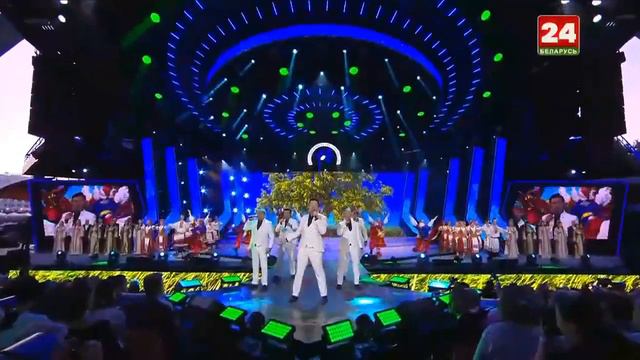 Арт-группа "Беларусы" "За нами правда" (В.Шмат,А.Селук) Славянский Базар 2023 Открытие смотреть онлайн
