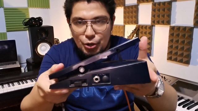 Foot Controller Expression pedal Review Korg Exp-2 Keyboard synthesizer смотреть онлайн