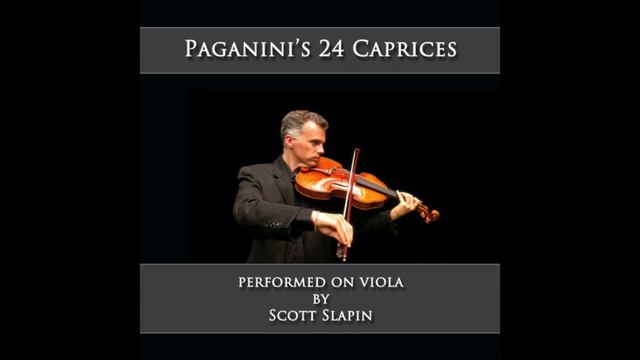 Paganini's 24 Caprices Performed On Viola By Scott Slapin