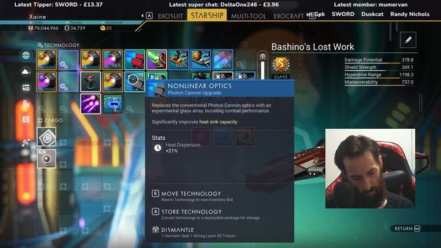 Gathering Tech For A Starborn Runner - No Man's Sky Omega Update Live - Beginner Tips, Tricks Strea