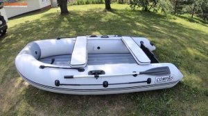 Лодка CompAs 325E. Распаковка, первый обзор и тесты. Самый бюджетный Компас - новинка 2019 года