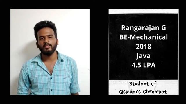 Successfully placed as a Java Trainee Developer | Student Review & Experience at JSpiders Chrompet смотреть онлайн