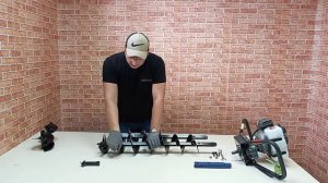 Надёжный ЧУДО шнек для мотобура для твёрдых грунтов с тремя сменными режущими головками.