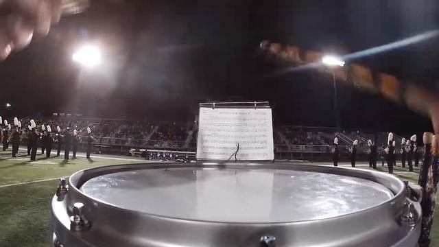Jig 2 (Bass Drums) + Classic Rock Halftime - Center Snare Cam - FHS Marching Band смотреть онлайн