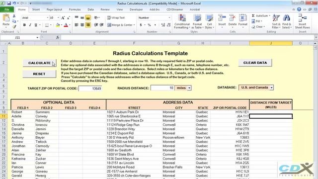 Find U.S. ZIP and Canadian Postal Codes in a Radius смотреть онлайн