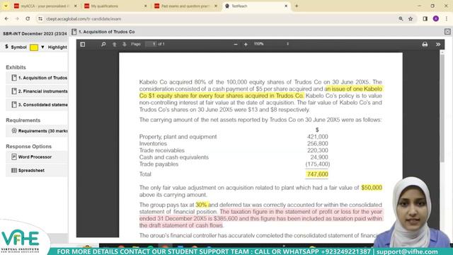 Dec '23 Past Paper Kabelo Co. And Consolidation Of Cashflows | ACCA SBR Revision Day 1