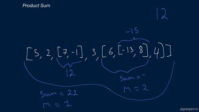 19. Easy Algorithms. Product Sum смотреть онлайн
