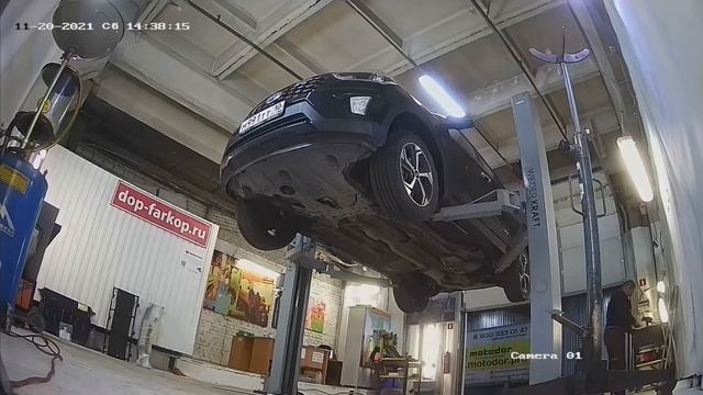 Установка фаркопа на Hyundai Creta 2017 год. MOTODOR, арт. 90906-A смотреть онлайн