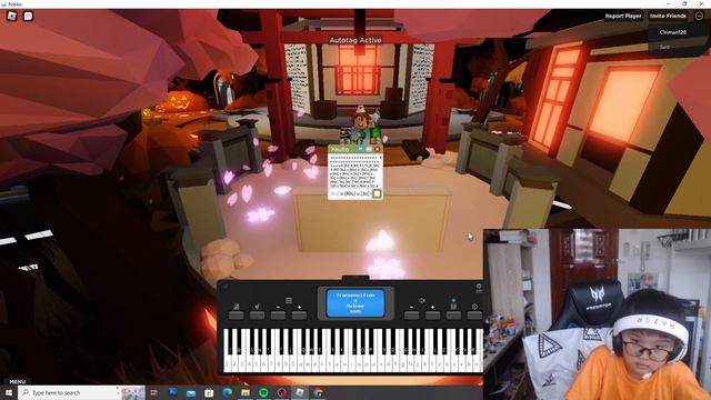 Playing RUSH E on Roblox Piano!!!! смотреть онлайн