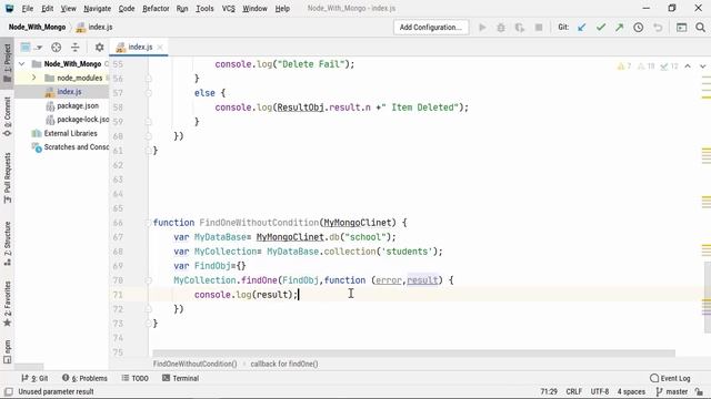 Node JS With MongoDB | Part 50 Data Fine One Node MongoDB смотреть онлайн