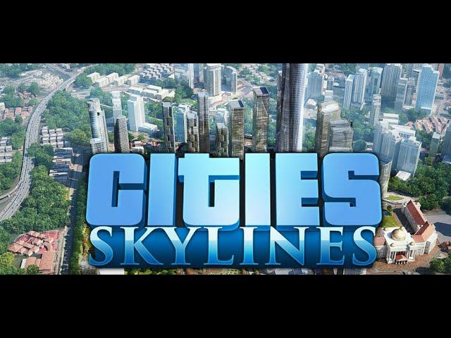Cities: Skylines - Строим город. Первый запуск смотреть онлайн