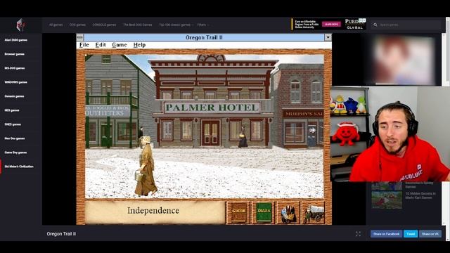 The video ends when this game breaks | Oregon Trail 2 Longplay | Retro смотреть онлайн
