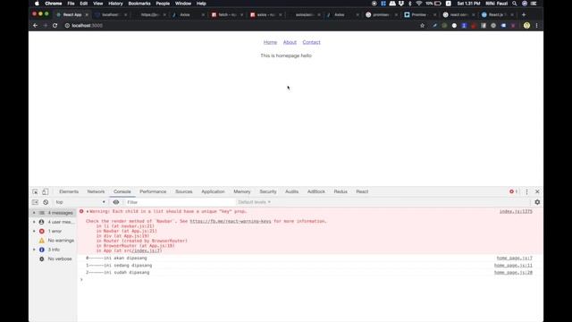 ReactJS tutorial bahasa indonesia eps #4.1 - Axios fetch API (GET) #newbie смотреть онлайн