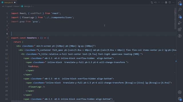 Brand portfolio - E05 | Text Reveal on Page Load | ReactJS and Gsap смотреть онлайн