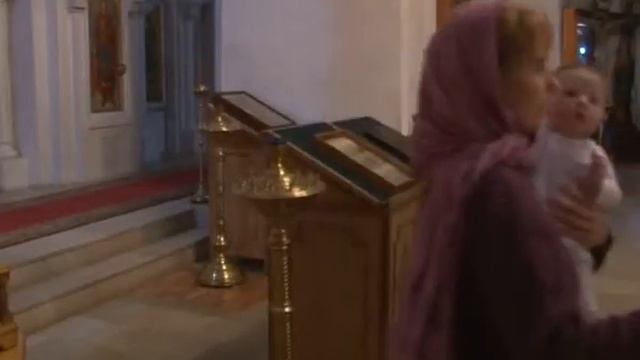 Таинство Крещения в Смоленском «Доме для мамы» смотреть онлайн