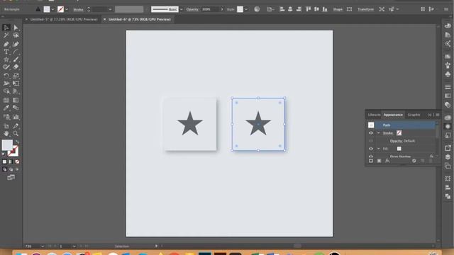 Neumorphic Effect | Adobe Illustrator смотреть онлайн