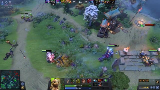 DOTA2 тест нового монитора ALIENWARE 240Hz AW2518H в cs go смотреть онлайн