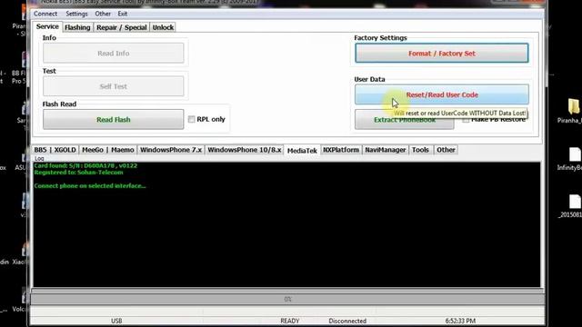 New Nokia 105"Rm-1034"security code unlock"and forgot possword unlock "by InfinityBox BEST смотреть онлайн