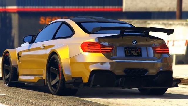GTA 5 : BMW M4 F82 WIDEBODY