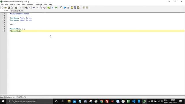 AutoHotKey / Tutorial 17 - PixelSearch смотреть онлайн