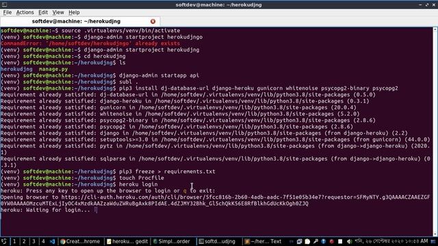 How to deploy Django Project on Heroku 2020 смотреть онлайн