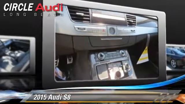 2015 Audi S8 Long Beach CA 206246 смотреть онлайн