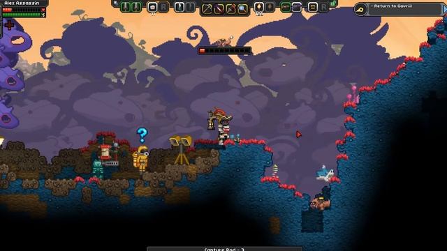 Starbound s2e16 Мутантная планета и деревня Флоран. смотреть онлайн