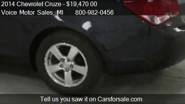 2014 Chevrolet Cruze 1LT 4 Door Sedan - for sale in Kalkaska смотреть онлайн