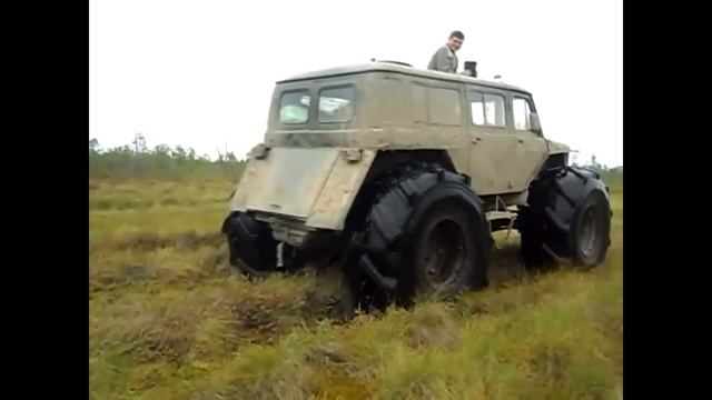 Вездеход Своими Руками. Вездеход Амфибия "Зыбун" смотреть онлайн