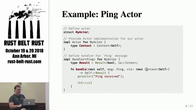 Actix and Actors in Rust — Nathan Hawkins смотреть онлайн