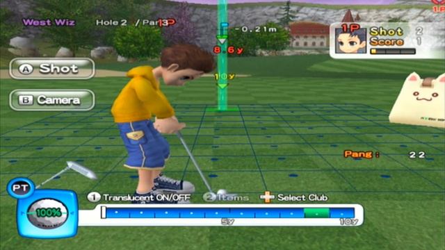 Super Swing Golf: Season 2 ... (Wii) Gameplay смотреть онлайн