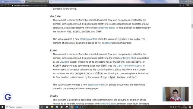 position fixed | CSS Tutorials #3 смотреть онлайн