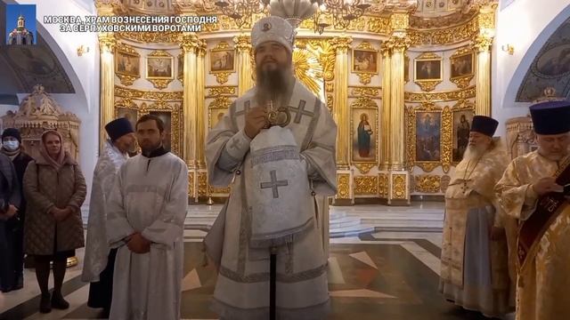 ...Помолимся Святым Божиим Ангелам, чтобы не отступали от нас... Проповедь Епископа Савватия.