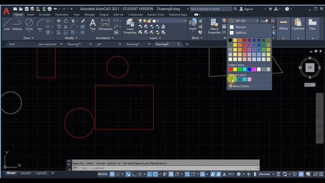 AutoCAD 2021 Tutorials Lesson-14 (PROPERTIES) смотреть онлайн