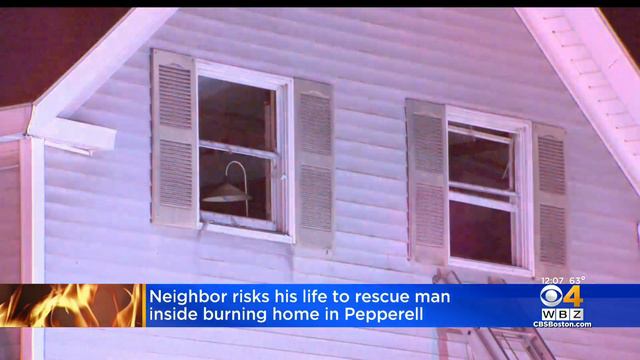 Man Dies Despite Neighbor Rushing In To Drag Him From Burning Pepperell Home смотреть онлайн