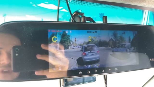 SHO ME COMBO MIRROR радар детектор 3в1 видеорегистратор