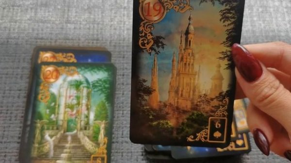 Обзор Золотые мечты Ленорман / Gilded Reverie Lenormand