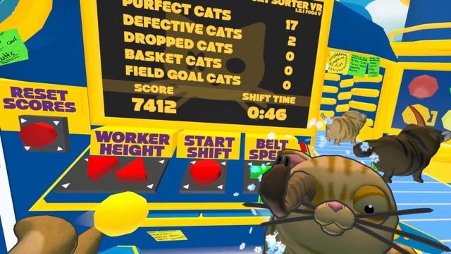 I Fixed Messed Up Cats as a Job! | Cat Sorter VR смотреть онлайн