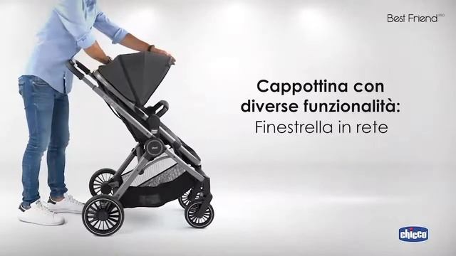 Best Friend Pro, il passeggino modulare omologato dalla nascita fino ai 3 anni - Chicco (Italiano) смотреть онлайн