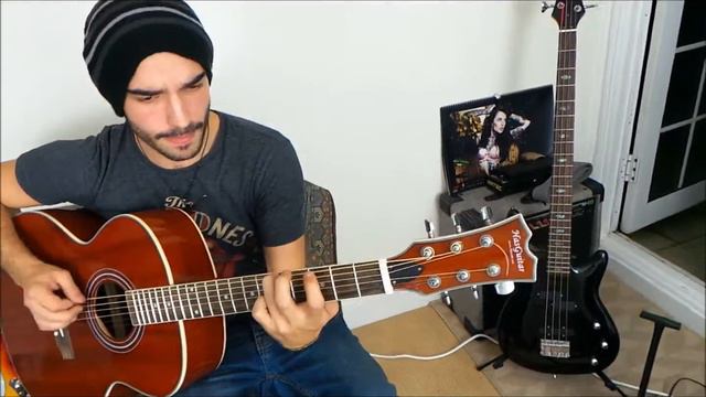Jumbo Acoustic Guitar full size hasguitar mah41g смотреть онлайн