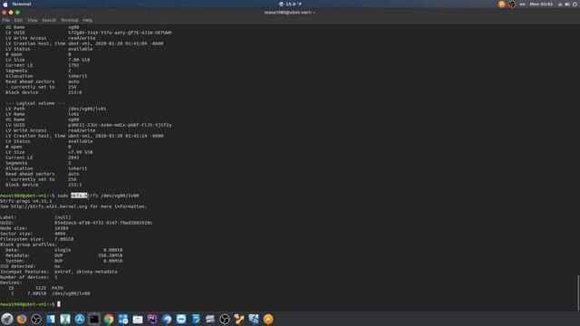 Linux LVM на примере Ubuntu 18.04. Создание, и удаление Logical Volume смотреть онлайн
