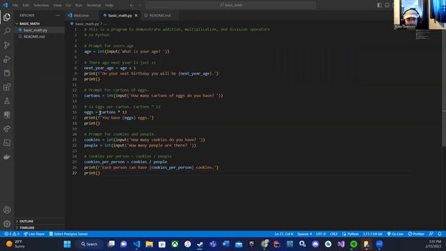 How to Use Basic Math Operators in Python смотреть онлайн