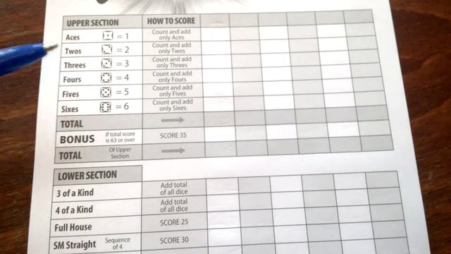 How to play Yahtzee 2. смотреть онлайн