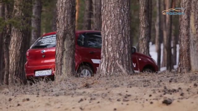 Тест-драйв Datsun Mi Do vs Kalina Cross - 4 точки. Шины и диски 4точки - Wheels & Tyres 4tochki смотреть онлайн