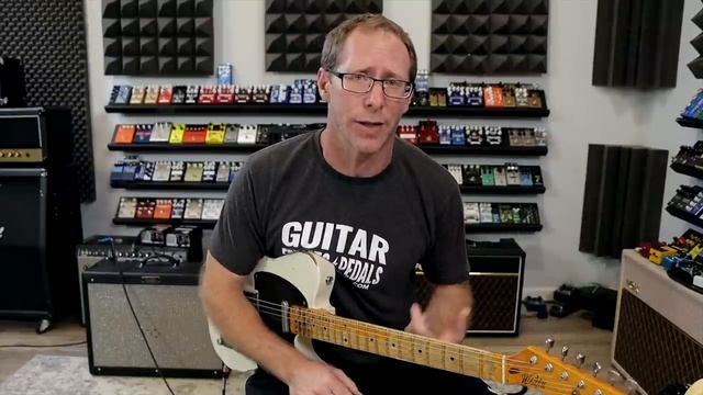 Mini Plexi Drive from Wampler demo, using Fender & Vox amps смотреть онлайн
