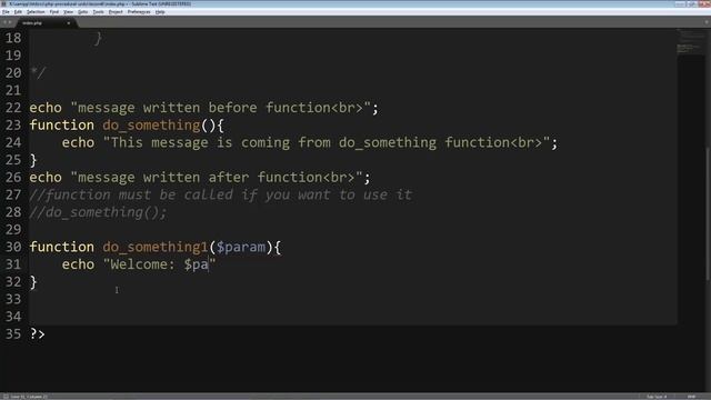 PHP Procedural & MySQLi Lesson 26: Functions (Urdu/Hindi) смотреть онлайн
