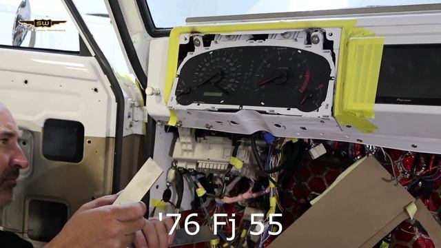 Saltworks.. Swapping Fj 55 Dash Cluster to Lexus Dash Cluster - Part 1 смотреть онлайн