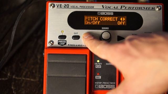 How To Make PRESETS : Boss VE 20 Vocal Performer