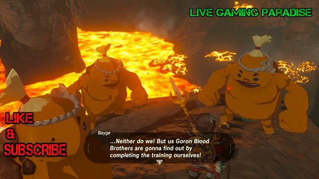 Breath of the Wild | EX Champion Daruk's Song [DLC 2] Walkthrough [Trial 3 Lava's Fiery Fate] смотреть онлайн