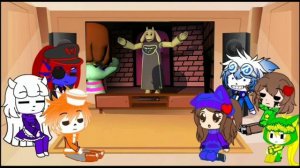 ||Реакция андертейл на|| РЕАЛИСТИЧНЫЙ UNDERTALE|| Gacha club||